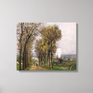 Impressão Em Tela Paisagem no Ile de France, c.1878