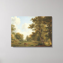 Impressão Em Tela Paisagem perto de Hilversum, George Jacobus Johann