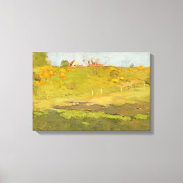 Impressão Em Tela Paisagem rural francesa (por Georg Pauli)