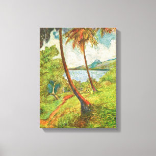 Impressão Em Tela Paisagem tropical em Martinica (Charles Laval)