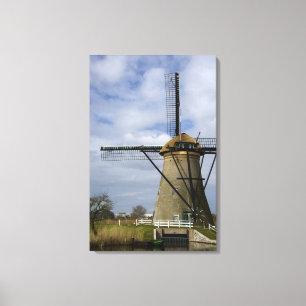 Impressão Em Tela Países Baixos (t.c. Holanda), Kinderdijk. 19