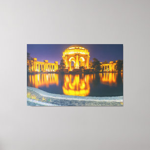 Impressão Em Tela Palácio de Belas Artes Noite