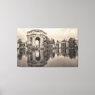 Impressão Em Tela Palácio de Sépia de Belas Artes