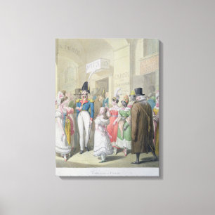 Impressão Em Tela Palais Royal de Galeries du, 'do quadro de