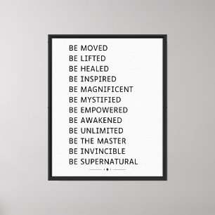 Impressão Em Tela Palavras de Meditação Mantra Motivacional Inspirac