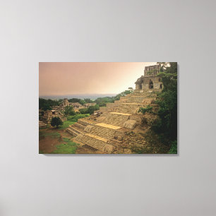 Impressão Em Tela Palenque, Chiapas, México, Maia