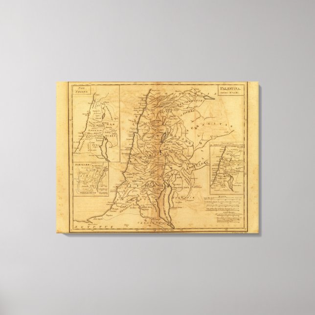 Impressão Em Tela Palestina (Frente)