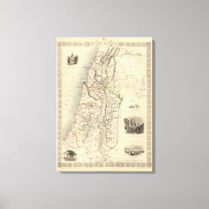 Impressão Em Tela Palestina antiga