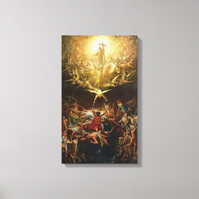 Impressão Em Tela Palestra sobre Canvas: "O triunfo......" (Frente)