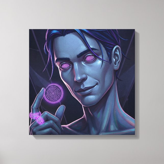 Impressão Em Tela Palhaço De Vórtex (Frente)