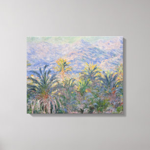 Impressão Em Tela Palmeiras de Claude Monet em Bordighera