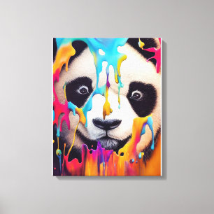 Impressão Em Tela Panda Bear Animal Discovery Nature