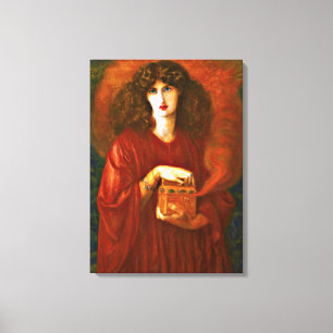 Impressão Em Tela Pandora - Pintura de Dante Gabriel Rosetti