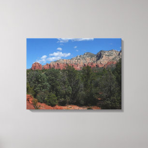 Impressão Em Tela Panorama das Rochas Vermelhas na Arizona de Sedona