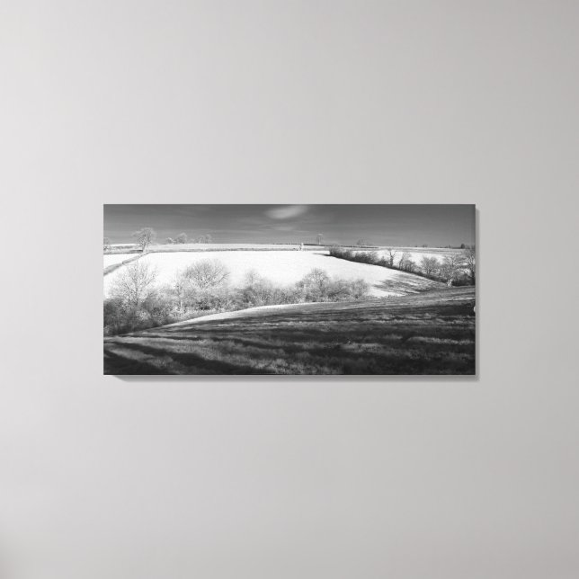Impressão Em Tela Panorama de inverno (Frente)