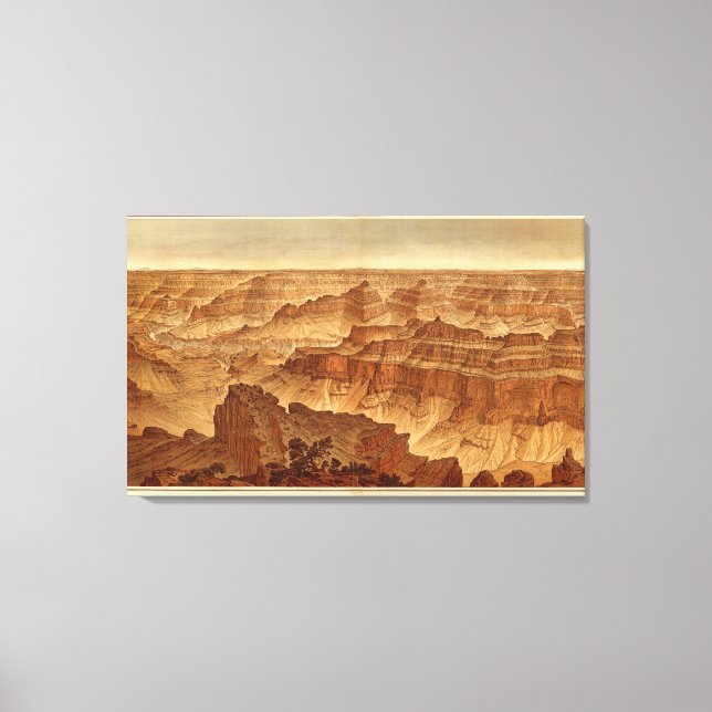 Impressão Em Tela Panorama do Sublime Ponto (Frente)