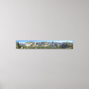 Impressão Em Tela Panorama do Vale do Yosemite - Yosemite