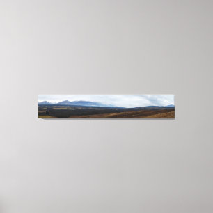 Impressão Em Tela Panorama escocês das montanhas