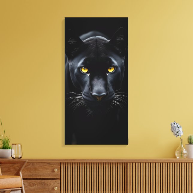 Impressão Em Tela Pantera Negra (Insitu(Sala de estar))