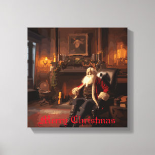 Impressão Em Tela Papais noeis Cozy Nook