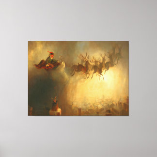 Impressão Em Tela Papais noeis Vintage Sobre Rhode Island