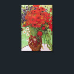 Impressão Em Tela Papas vermelhos e margaridas por Vincent van Gogh<br><div class="desc">Ainda com vida: Poppies vermelhos e margaridas de Vincent van Gogh é um apos impressionismo de arte vintage que ainda vive pintura floral. Um belo buquê de flores vermelhas de papoila e flores margaridas brancas frescas do jardim em um vaso decorativo. Sobre o artista: Vincent Willem van Gogh (1853-1890) foi...</div>