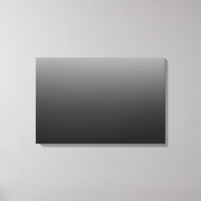 Impressão Em Tela Papel de parede preto (Frente)