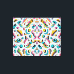 Impressão Em Tela Paperwhite Party Popper - Ken Gage Art<br><div class="desc">Paperwhite Party Popper. 2023, Ken Gage. Arte digital: surrealismo pop.</div>