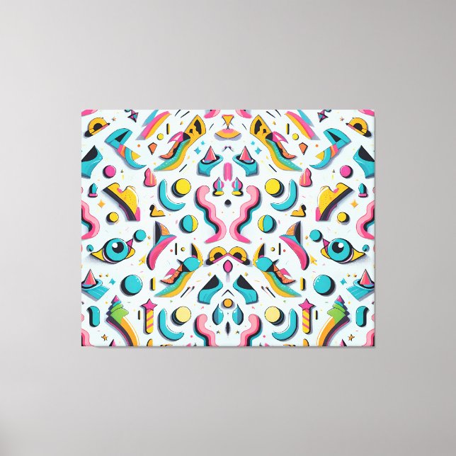 Impressão Em Tela Paperwhite Party Popper - Ken Gage Art (Frente)