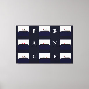 Impressão Em Tela Paquebot France