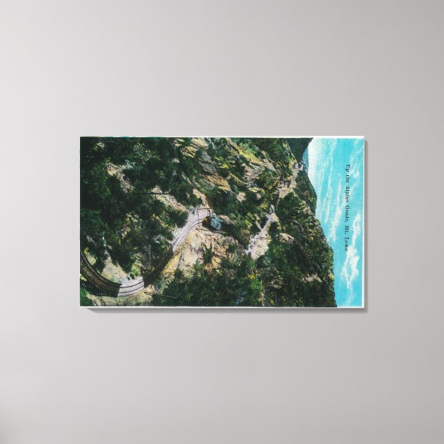 Impressão Em Tela Para cima, Monte LoweMt. Lowe, CA (Frente)