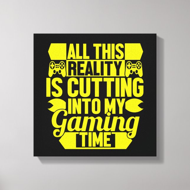 Impressão em Tela para Gamers (Frente)