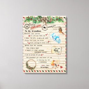 Impressão Em Tela Para O Meu Avô, Avô E Avô, Amor De Pássaro