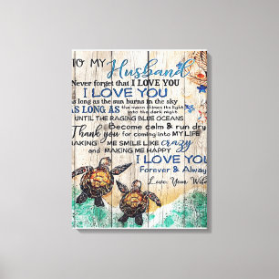 Impressão Em Tela Para O Meu Homem Presente, Presente Personalizado