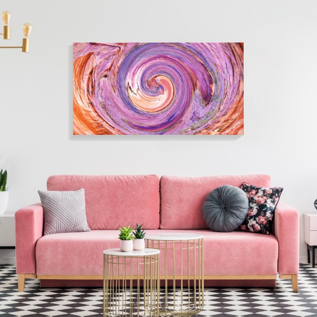Impressão Em Tela Para O Vortex (Insitu(Sala de estar))