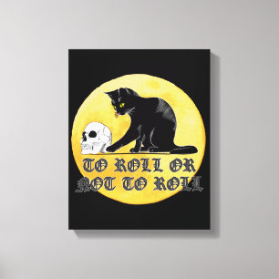 Impressão Em Tela Para Rolar Ou Não Rolar O Gato Shakespeare Com O C