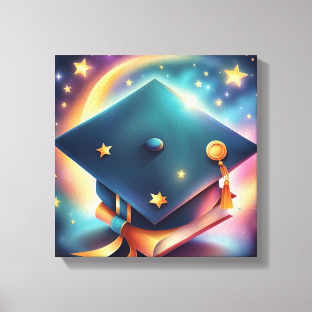 Impressão Em Tela Parabéns pelo seu bacharelado (Frente)