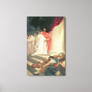 Impressão Em Tela Parábola das Virgens Sábias e Idiotas, 1886