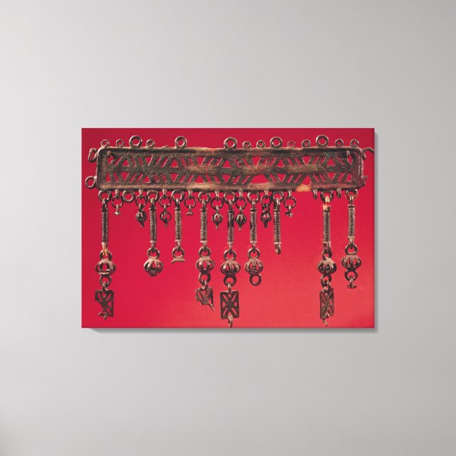 Impressão Em Tela Paragem com pingentes de sino (Frente)