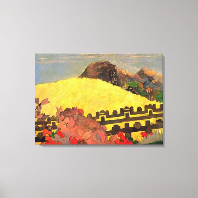 Impressão Em Tela 'Parahi Te Marae' - Paul Gauguin (Frente)