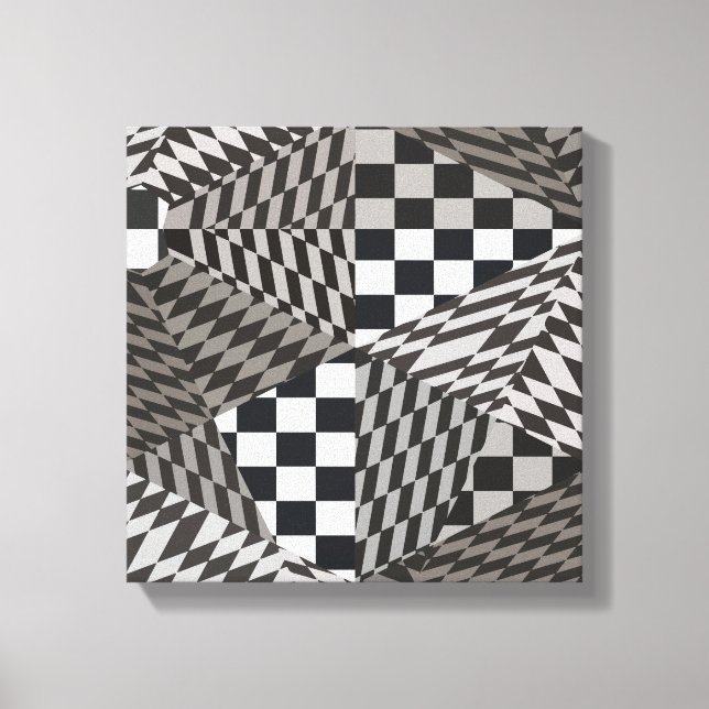 Impressão Em Tela Paraíso Fractal (Frente)