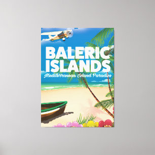 Impressão Em Tela paraíso mediterrânico das ilhas baléricas