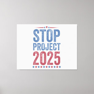 Impressão Em Tela Parar Projeto 2025 Trump Harris Patroítico America