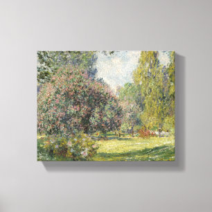 Impressão Em Tela Parc Monceau - Claude Monet