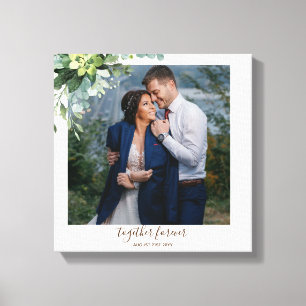 Impressão Em Tela Parceira de Brida Personalizada Oferece Verde