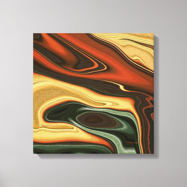 Impressão Em Tela Parched (Frente)