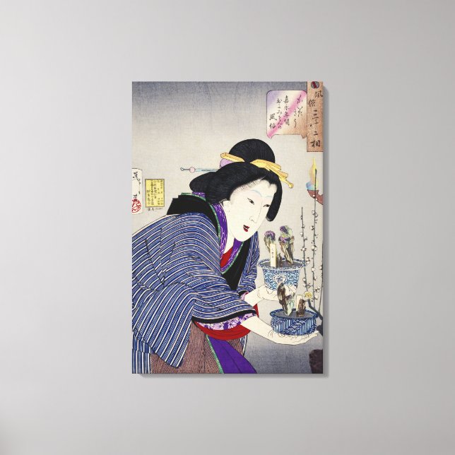 Impressão Em Tela Parece que ela quer mudar: a aparência (Frente)