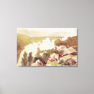 Impressão Em Tela Paredes de Samos antigo, Cephalonia, século XIX