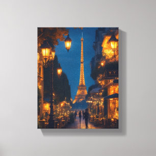 Impressão Em Tela Paris encantada: 3