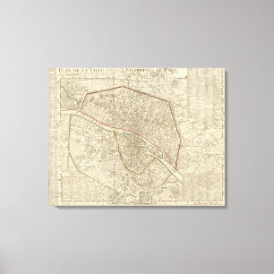 Impressão Em Tela Paris França